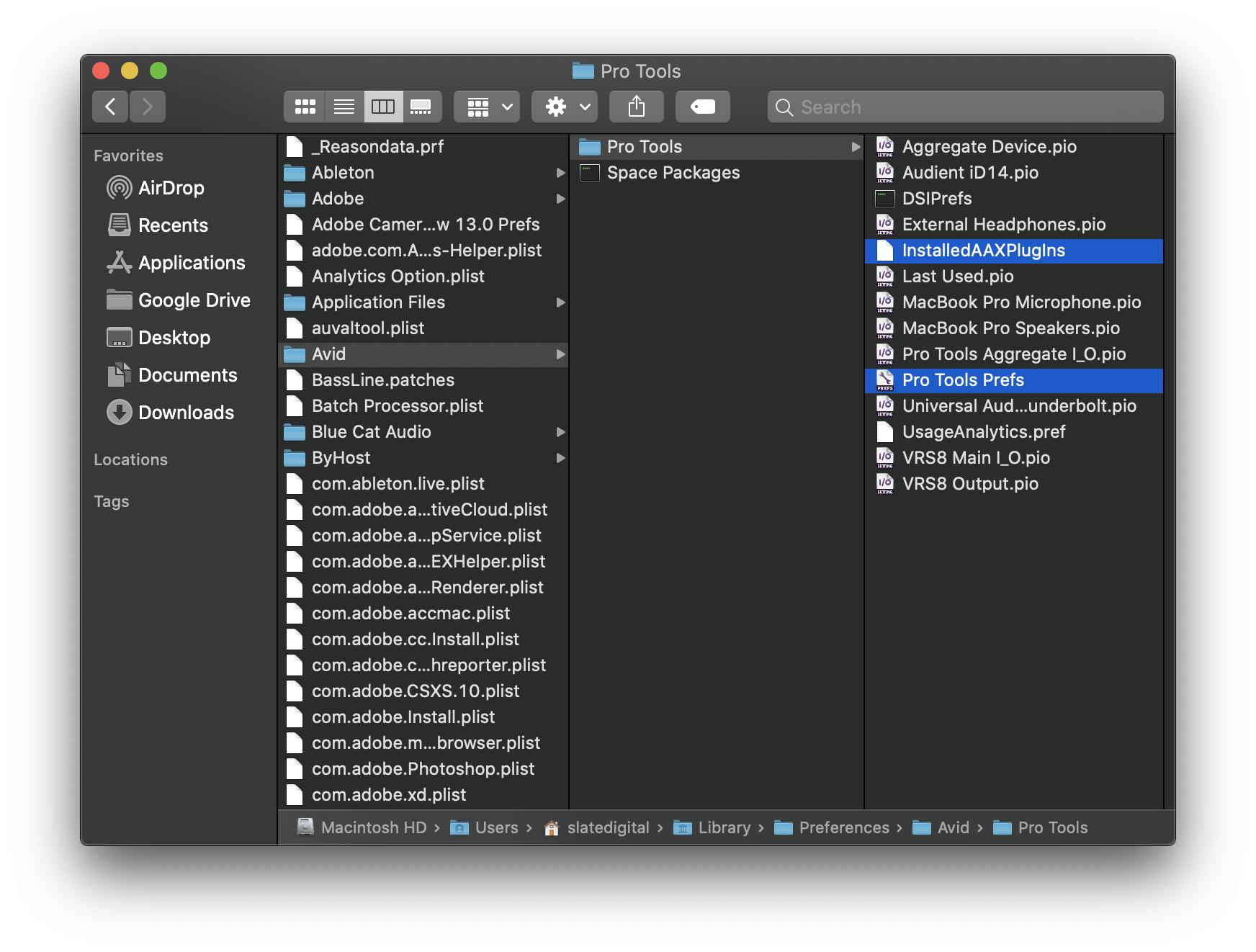 Trash PT Prefs Mac
