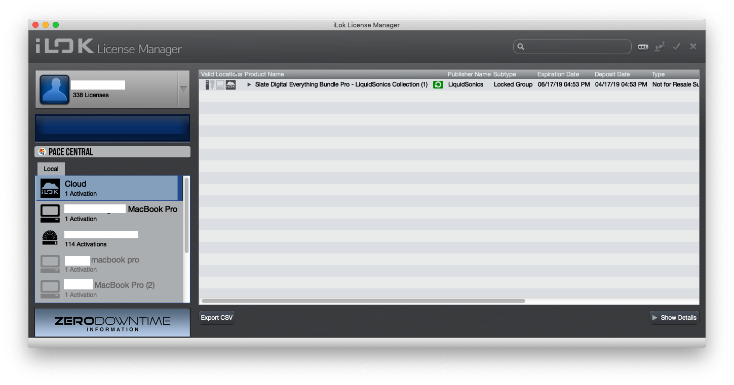 Cloud Session View