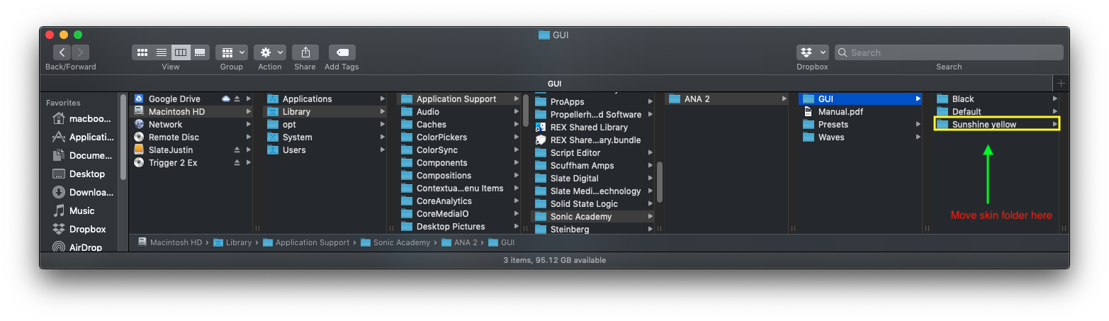 ANA 2 Skin Install Location Mac