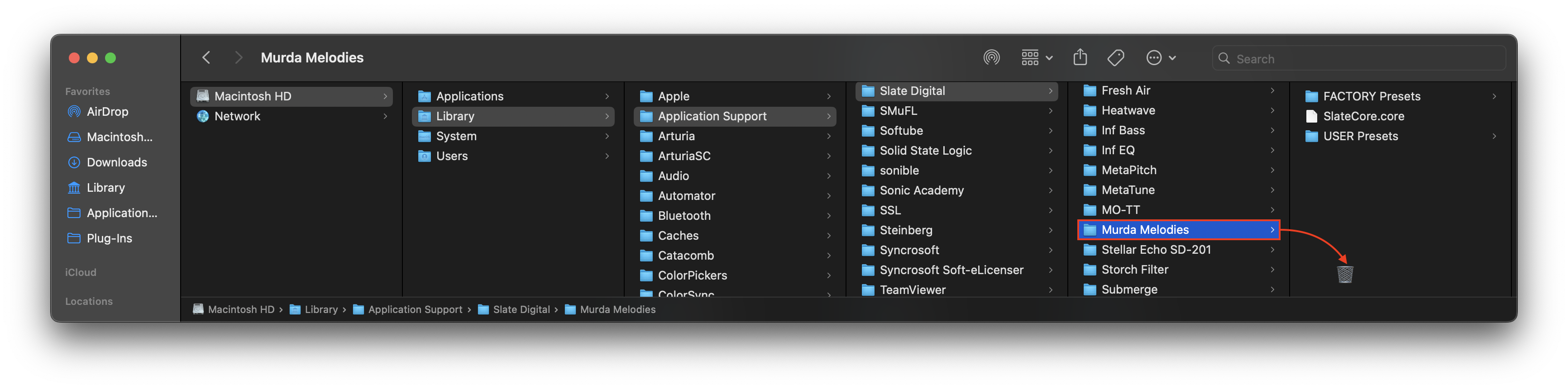 Murda Melodies Library Folder Screenshot