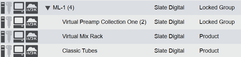 Virtual Mix Rack License Screenshot