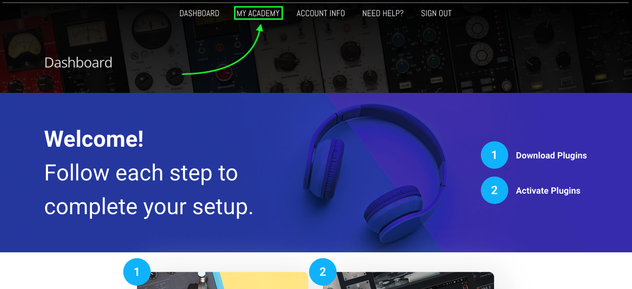 Academy Mix Template Section